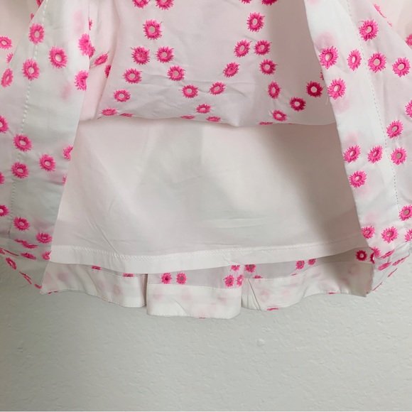 Lilly Pulitzer Luxletic Monica Skort Prosecco Pink Eyelet Size 12 UPF50 - Picture 9 of 14